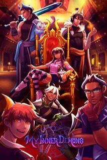 ArtStation - My Inner Demons Poster, Lily Santos Aphmau, Aph