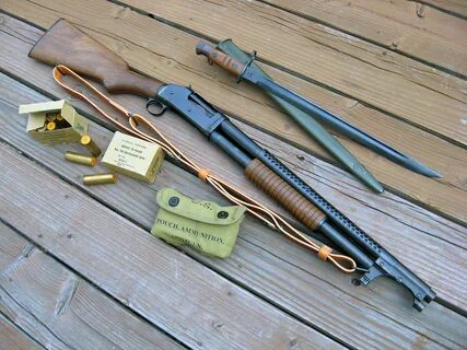 Траншейный дробовик Winchester M1897 "Trench Gun" " Военные 