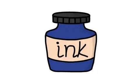 Ink Bottle Sketch Illustration Hand Drawn Stock Motion Graphics SBV-308600779 - 