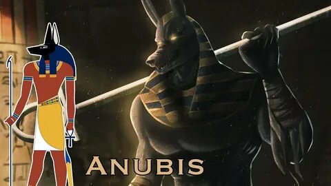 Drawing Ancient Egyptian gods Anubis - YouTube