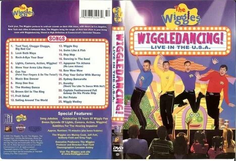 The Wiggles: Wiggledancing! Live in the U.S.A. DVD 2006 Vhs 