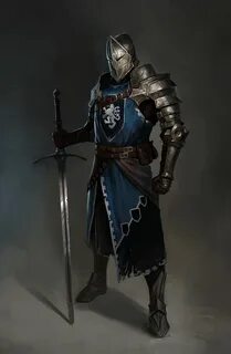 The Knight, Vladimir Buchyk Fantasy character design, Knight