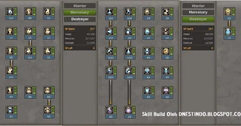 Skill Build Destroyer Cap. 60 (PVP Build) Septian Bagos Sant