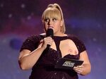 Later, while discussing body image, Rebel Wilson pulled down