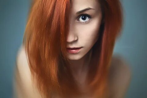 women, Redhead, Dark Eyes Wallpapers HD / Desktop and Mobile