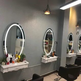 Купить Зеркало для салона красоты 潮 店 欧 式 美 容 美 发 镜 台 led 灯 