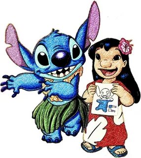 "Lilo & Stitch Hula" by Iliveinfantasy Redbubble