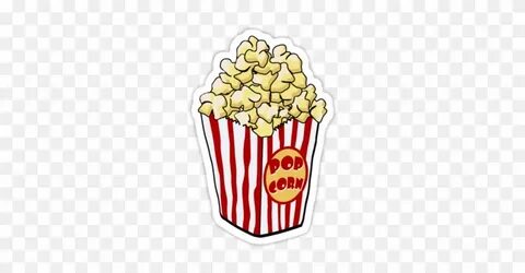 Drawn Popcorn Cute Cartoon - Cartoon Popcorn - Free Transpar