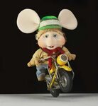Topo Gigio motociclista Childrens puppets, Childhood toys, C