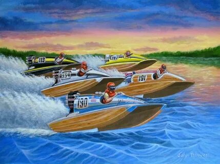 Let's Go Speed Boat Racing ! Boat art, Bass boat, Power boat