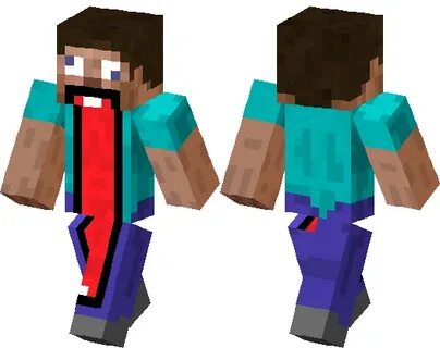 Derp steve Minecraft Skin Minecraft Hub