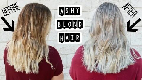 ASHY BLONDE HAIR Babylights and Smudge Roots - YouTube Brigh
