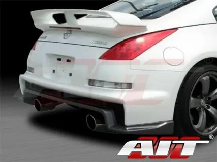 Nismo 3 Style Rear Bumper Cover For Nissan 350z 2003-2008