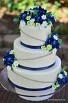 Blue and Green wedding cake, spring Green wedding cake, Spri