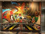 How Denver Airport’s Murals Feed Conspiracy Theorist Paintin