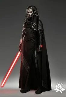 We have cookies. Quick female Sith concept. Serge Birault on