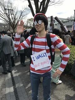 These Japanese university students dressed in cosplay for th