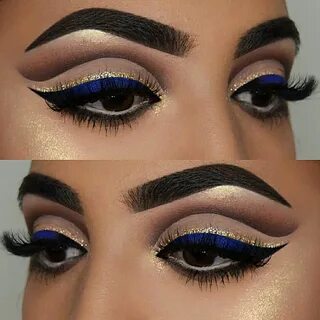 Pinterest @IIIannaIII Blue eye makeup, Blue makeup looks, Bl