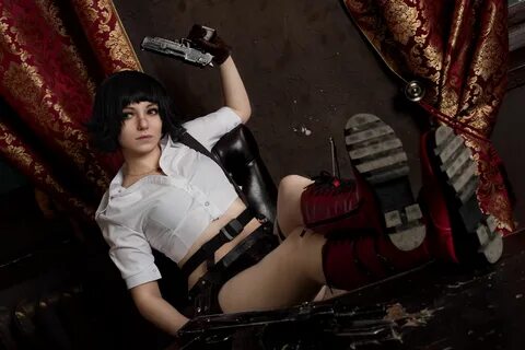 Devil May Cry 3 Lady cosplay by ritsured - HD Porn Pics