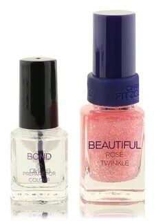 ❀ Лак Beautiful - Розовое мерцание + bond-подготовка, Nail C