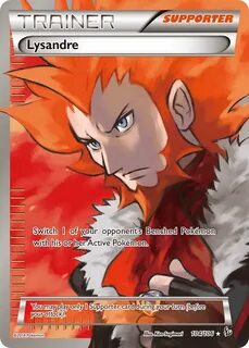 Lysandre Flashfire Pokemon Card Pikawiz