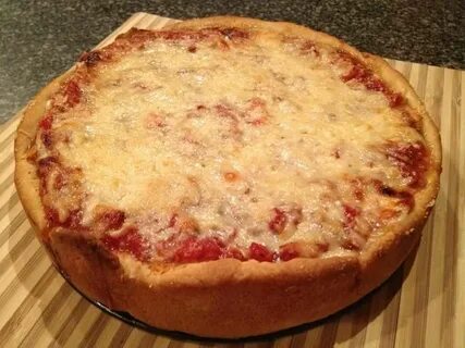 Chicago Style Pizza Dough Chicago deep dish pizza, Chicago s