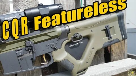 Hera Arms CQR Featureless Stock Review - YouTube
