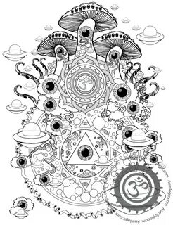 Magic Mushroom Coloring Pages at GetDrawings Free download