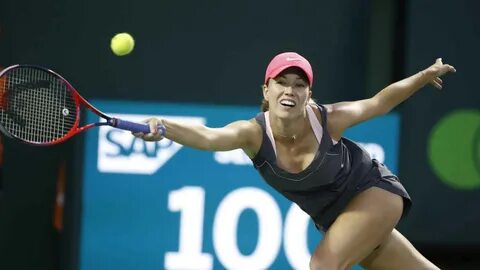 Danielle Collins / Danielle Collins says she was unaware of protocol.