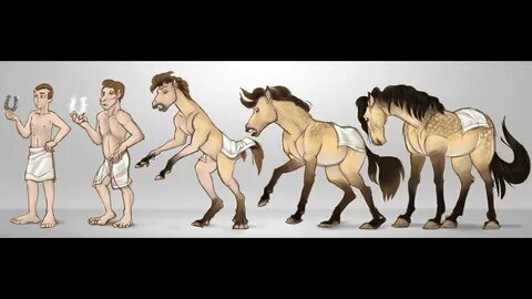 Horse Transformation / Horse TFTG - YouTube