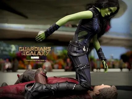 Guardians Of The Galaxy - Gamora Final Production Images