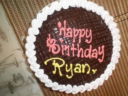 Ryan Birthday Cake Photo - Cakes by Tracy: Happy Birthday Ry