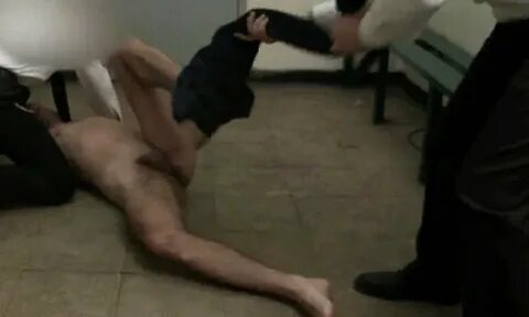 prisoner stripped naked by police in jail - Spycamfromguys, 