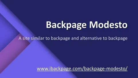 PPT - Backpage Modesto site similar to backpage alternative 