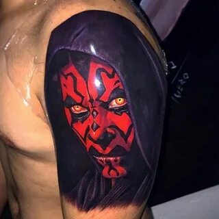 Star wars tattoo, Tattoos, Darth maul tattoo