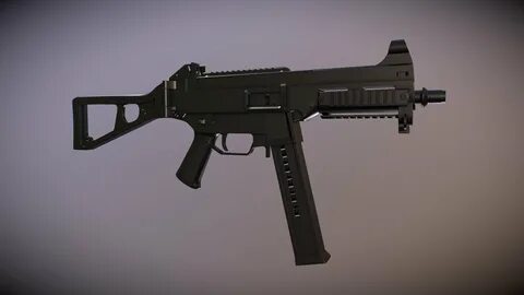 H&K UMP .45 - 3D model by Tarik Jamil b8d8e97 - Sketchfab