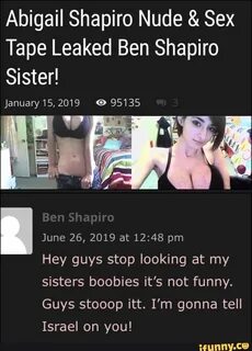 Ben shapiros sisters nudes 🍓/jewess