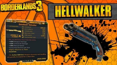 Borderlands 3 Hellwalker Legendary Weapon Guide (DOOM Super 