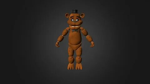 Freddy Fazbear - Download Free 3D model by fnafsketch (@fnaf