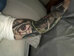 Sharingan Eye/incomplete sleeve By MikeV at addictedtoink Na
