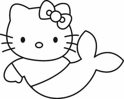 26 best ideas for coloring Mermaid Hello Kitty Coloring Page