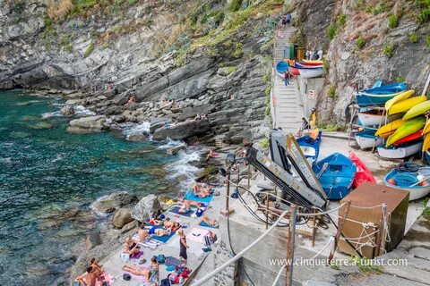 All the beaches of the Cinque Terre