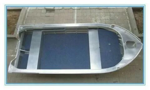 12 Feet Aluminum Fishing Boats , Customized Aluminum Jon Boa