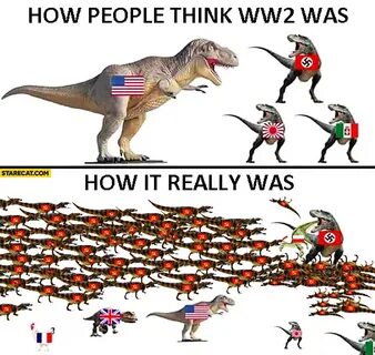 How people think World War 2 was, how it really was. WW2 exp