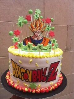Dragon Ball Z Birthday Cake For Boys - Happy Birthday Cake I