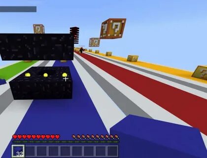 Lucky Blocks Race Map Minecraft Pe Maps All in one Photos