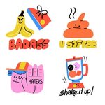 Snapchat Stickers on Behance