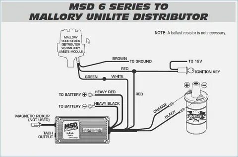 Msd Distributor Wire Diagram - Free Exceptional