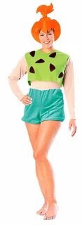 Pebbles Flintstone Adult Costume - Flintstones Costumes Pebb