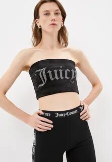Топ Juicy Couture BERNICE, цвет: черный, JU660EWKPXG0 - купи